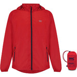 Mac In A Sac Classic Packable Waterproof Unisex Jacket Medium Red JM